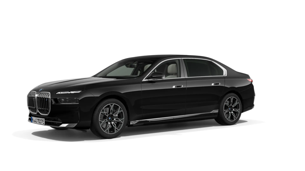 BMW 750e CSC Flag ship - gap-free calf support on the 2nd row of seats on the passenger’s side - lumbar support with memory function - heel rest in the back panel of the front passenger seat - loudspeaker in headrests in the rear seats - Comfort cushions